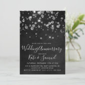 Invitation d'anniversaire de mariage au tableau no (Debout devant)