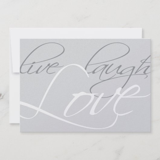 Invitation d'anniversaire de mariage d'argent (Devant)
