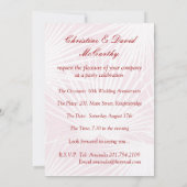 Invitation d'anniversaire de mariage de 10 ans ave (Dos)