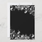 Invitation d'anniversaire de mariage de diamant (Dos)