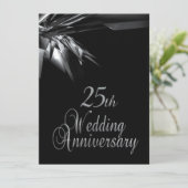 Invitation d'anniversaire de mariage élégante pour (Debout devant)