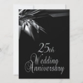 Invitation d'anniversaire de mariage élégante pour (Devant)