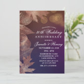 Invitation d'anniversaire de mariage - TOUTE ANNÉE (Debout devant)