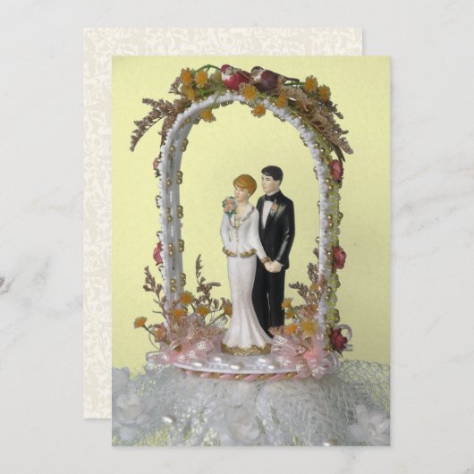 Invitation d'Anniversaire de mariages (Devant / Derrière)