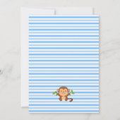 Invitation d'anniversaire de Mod Monkey Boy (Dos)