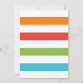 Invitation d'anniversaire de Monster | Invitation  (Dos)