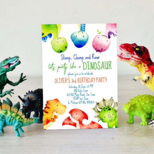 Invitation d'anniversaire de naissance de bébé din