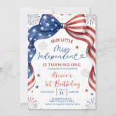 Invitation d'anniversaire de notre Miss Indépendan (Devant)