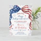 Invitation d'anniversaire de notre Miss Indépendan (Debout devant)
