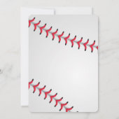 Invitation d'anniversaire de notre petit MVP (Dos)