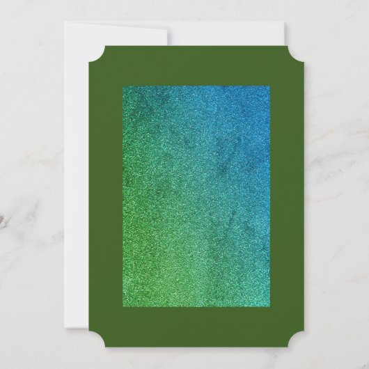 Invitation d'anniversaire de papa (Dos)