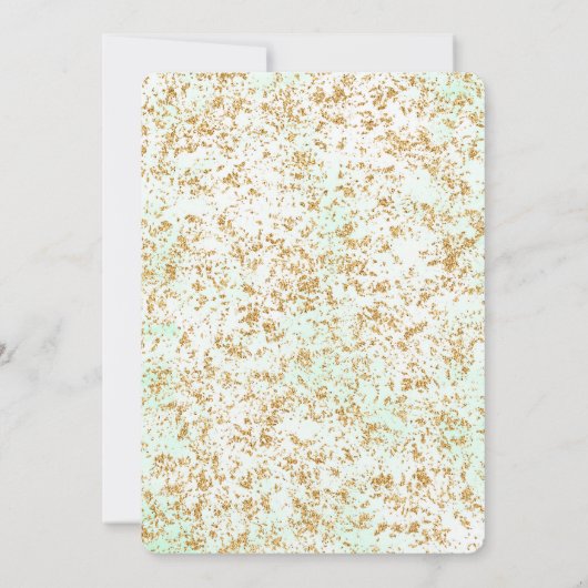 Invitation d'anniversaire de papillon (Dos)