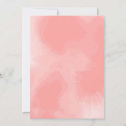 Invitation d'anniversaire de papillon (Dos)