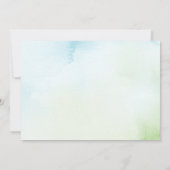 Invitation d'anniversaire de Par-tee Golf (Dos)