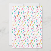 Invitation d'anniversaire de partie de parfait de (Dos)