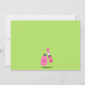 Invitation d'anniversaire de partie du spa de la (Dos)