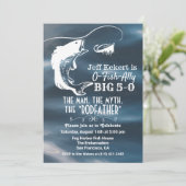 Invitation d'anniversaire de pêche - TOUS ÂGES (Debout devant)