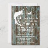 Invitation d'anniversaire de pêche - TOUS ÂGES (Devant)