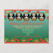 Invitation d'anniversaire de Penguin (Devant)