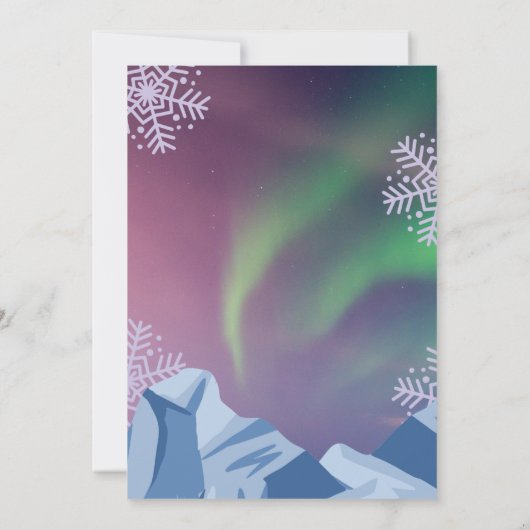 Invitation d'anniversaire de Penguin (Dos)