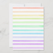 Invitation d'anniversaire de petit monstre (Dos)