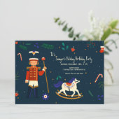 Invitation d'anniversaire de Petit Soldat (Debout devant)
