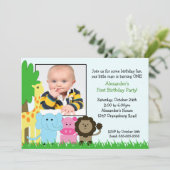 Invitation d'anniversaire de photo de copains de (Debout devant)