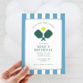 Invitation d'anniversaire de Pickleball