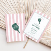 Invitation d'anniversaire de Pickleball personnali