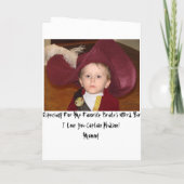 Invitation d'anniversaire de pirate (Dos)