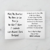 Invitation d'anniversaire de pirate - customisé (Intérieur)