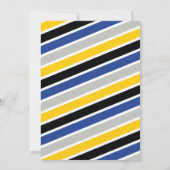 Invitation d'anniversaire de police (Dos)