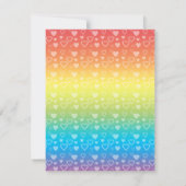 Invitation d'anniversaire de porc (Dos)