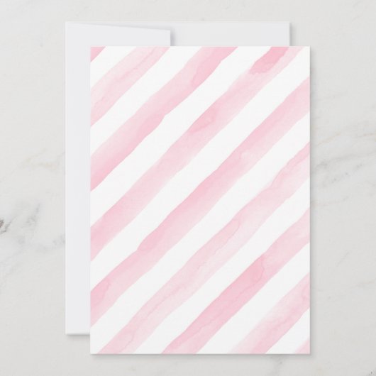 Invitation d'anniversaire de princesse 4 ans (Dos)