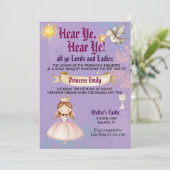 Invitation d'anniversaire de princesse de la Renai (Debout devant)