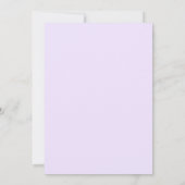 Invitation d'anniversaire de princesse en or Il ét (Dos)