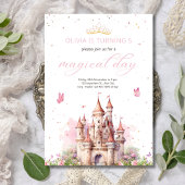 Invitation d'anniversaire de princesse, Jour Magiq