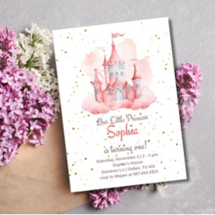 Invitation d'anniversaire de princesse magique, Pr