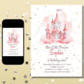 Invitation d'anniversaire de princesse magique, Pr
