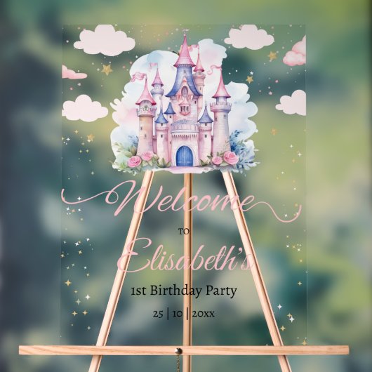 Invitation d'anniversaire de princesse, Petite Pri (Neutre)