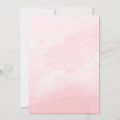 Invitation d'anniversaire de princesse Petites fil (Dos)
