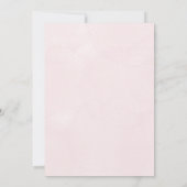Invitation d'anniversaire de princesse sur le thèm (Dos)
