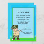 Invitation d'anniversaire de Putt Putt Golf (Devant / Derrière)