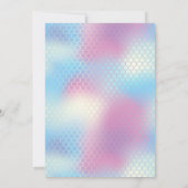 Invitation d'anniversaire de réception au bord de (Dos)