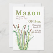 Invitation d'anniversaire de Reeds (Devant)