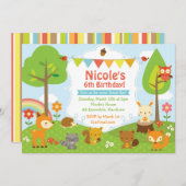 Invitation d'anniversaire de région (Devant / Derrière)