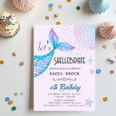Invitation d'anniversaire de Shellebrate