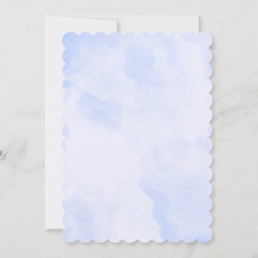 Invitation d'anniversaire de Sirène (Dos)