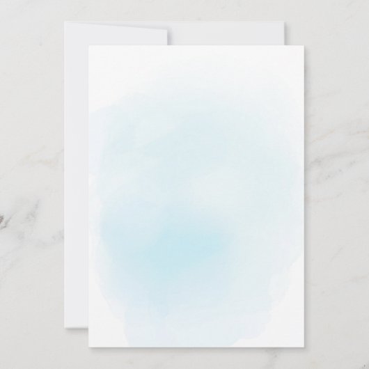 Invitation d'anniversaire de Sirène (Dos)