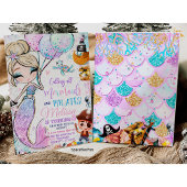 Invitation d'anniversaire de Sirène Sirène et pira